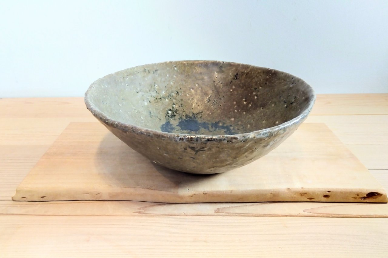 楕円大鉢（ブロンズ色）