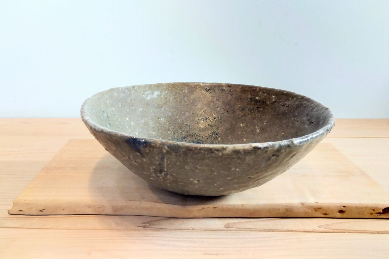 楕円大鉢（ブロンズ色）